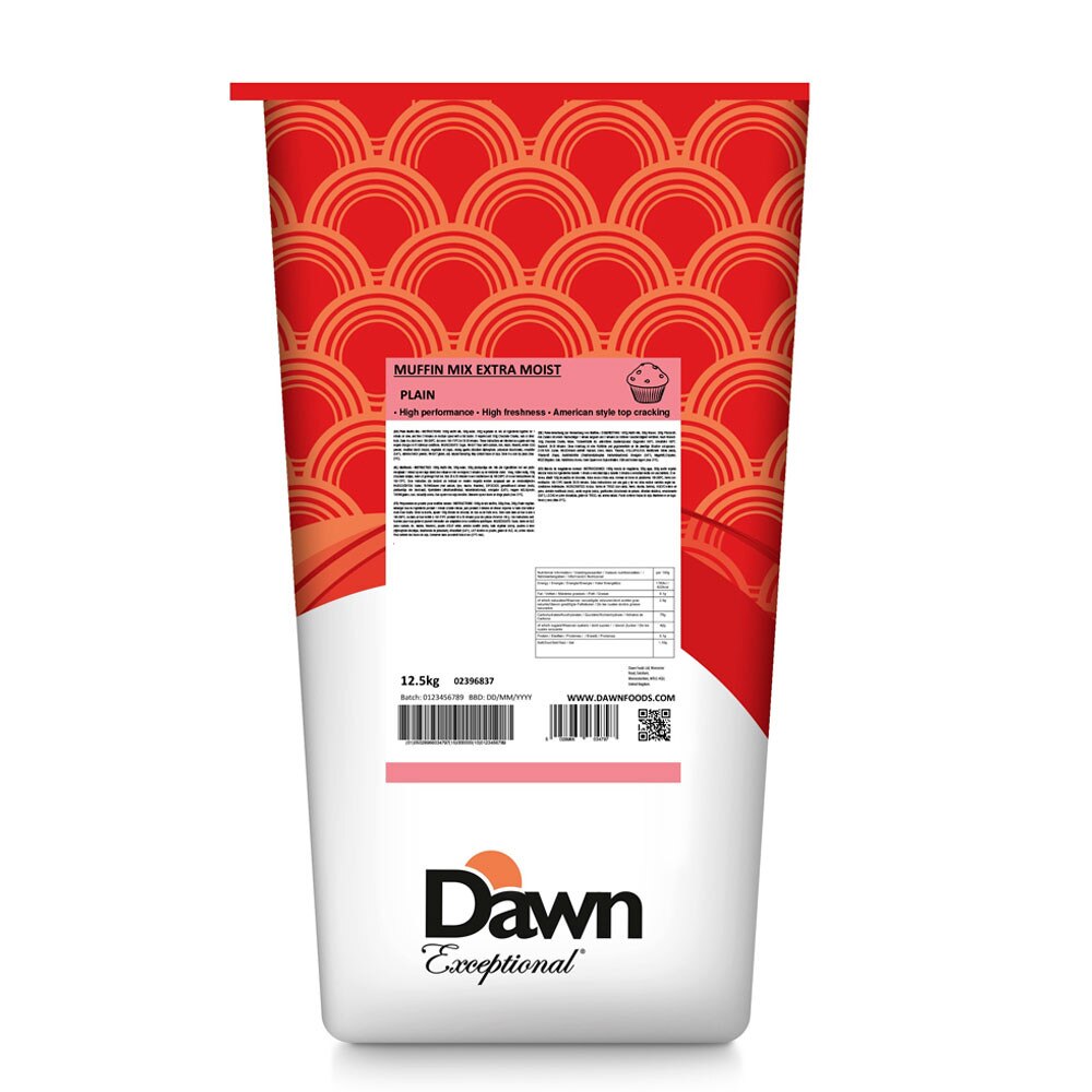 Dawn Extra Moist Muffin Base Plain 12